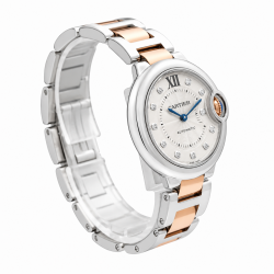 Cartier Ballon Bleu De 33MM WE902044 Two Tone Watch
